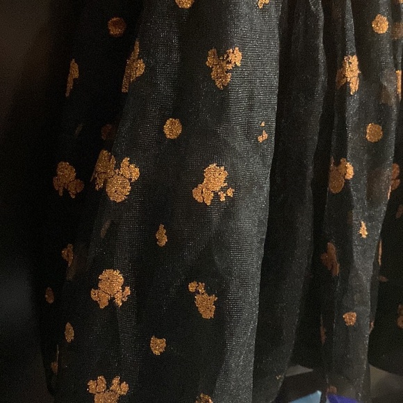 Disney Minnie Mouse Girls Halloween Dress size 7/8 with Minnie Mouse Ears Hood - Picture 4 of 9